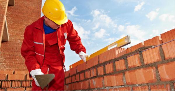 Кладка кирпичных перегородок 120 мм